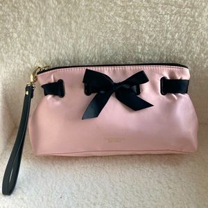Like New Victoria’s Secret Pink Satin Wristlet